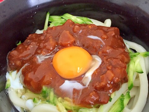 卵ときゅうりのジャージャー麺☆彡